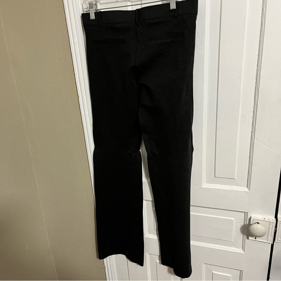 Betabrand Dress Yoga Pants Boot Cut Classic Charcoal Grey Medium Long Tall E - Picture 4 of 8